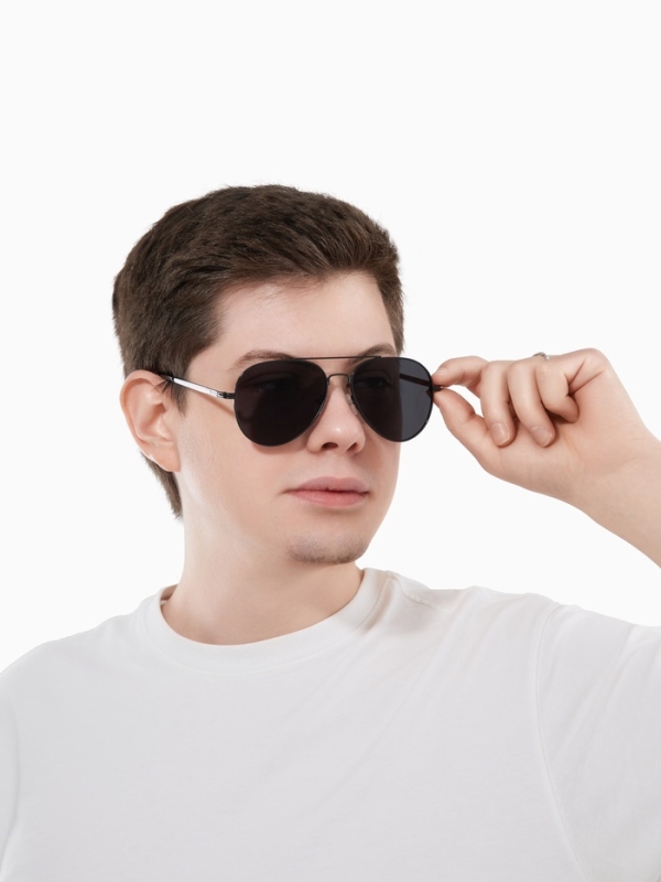 Очки солнцезащитные поляризационные, дужка 13 см, ширина 14.5 см, линза 5.2 х 5.9 см Очки солнцезащитные поляризационные, дужка 13 см, ширина 14.5 см, линза 5.2 х 5.9 см