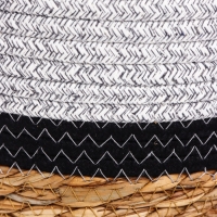 Набор кашпо "Инга" серо-бежевое, 20,5х25/25,5х28/27х33см