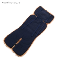 Накидка &laquo;АВТОНЯША&raquo; для детского автокресла, Лисичка, рыжая