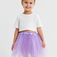Юбка детская KAFTAN "Звездочки" сиреневый, длина 30 см Юбка детская KAFTAN "Звездочки" сиреневый, длина 30 см