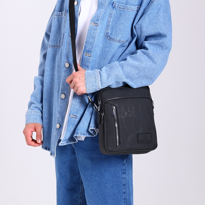 Сумка мужская Terra Dever, цвет чёрный