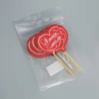 Украшение для букета &laquo;Я тебя люблю&raquo;, 8 х 7,1 см