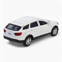 Машина металлическая &laquo;LADA VESTA SW CROSS&raquo;, открываются двери, багажник, инерция, 12 см, белый