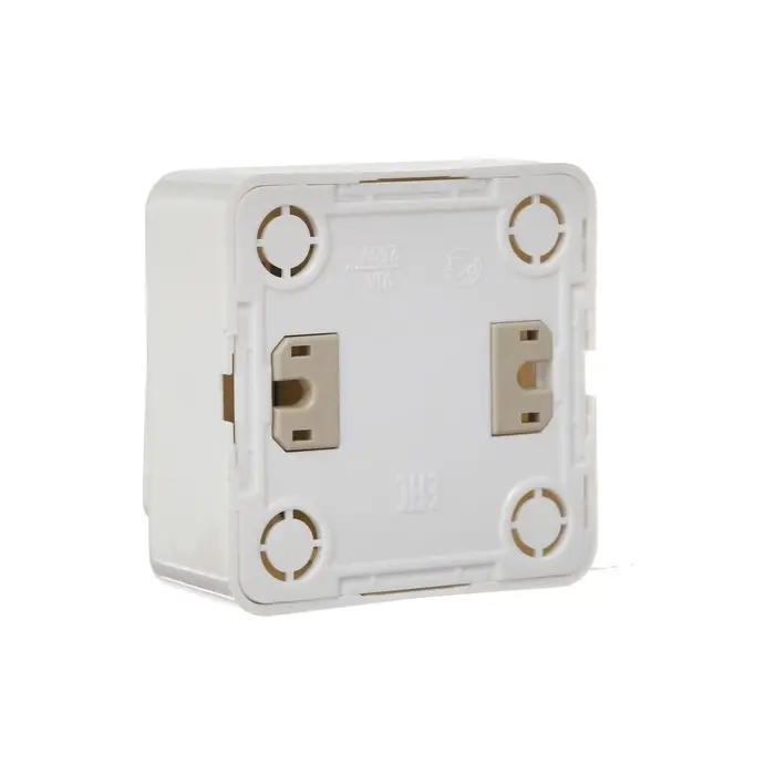 Выключатель Luazon Lighting "Лига", 10 А, 1 клавиша, накладной, белый