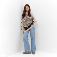 Джемпер женский MIST "Dragon", бежевый, onesize (44-48) Джемпер женский MIST "Dragon", бежевый, onesize (44-48)