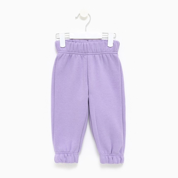 Костюм детский с начёсом (джемпер, брюки) KAFTAN "Basic line" р.38 (146-152), лиловый