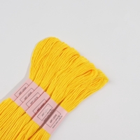 Набор ниток мулине №973, 8 ± 1 м, 6 шт, цвет ярко-жёлтый Набор ниток мулине №973, 8 ± 1 м, 6 шт, цвет ярко-жёлтый