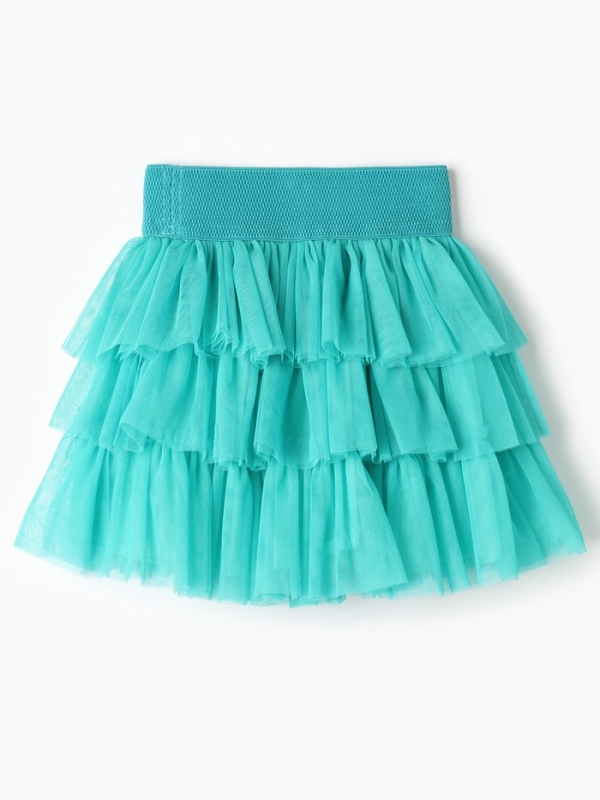 Юбка детская KAFTAN, размер 28 (86-92 см), бирюзовый Юбка детская KAFTAN, размер 28 (86-92 см), бирюзовый