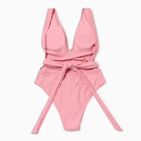 Купальник женский слитный MINAKU цвет розовый размер 44