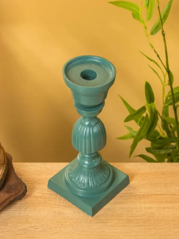 Подсвечник "Кубок" алюминий 10х10х25,5 см