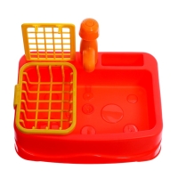 Игровой набор &laquo;Чистая кухня&raquo;, функциональная раковина, посуда, продукты