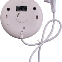 Чайник HYK-G8888 1.5л. 1700Вт кремовый прозрачный