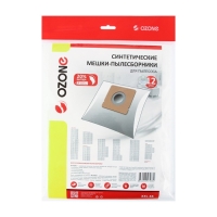 Мешок-пылесборник XXL-66 Ozone синтетические для пылесоса, 12 шт + 2 микрофильтра Мешок-пылесборник XXL-66 Ozone синтетические для пылесоса, 12 шт + 2 микрофильтра