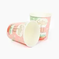 Стакан одноразовый бумажный &laquo;С Днём рождения&raquo;, 250 мл