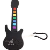 Музыкальная гитара, с сенсорным нажатием и карабином Музыкальная гитара, с сенсорным нажатием и карабином