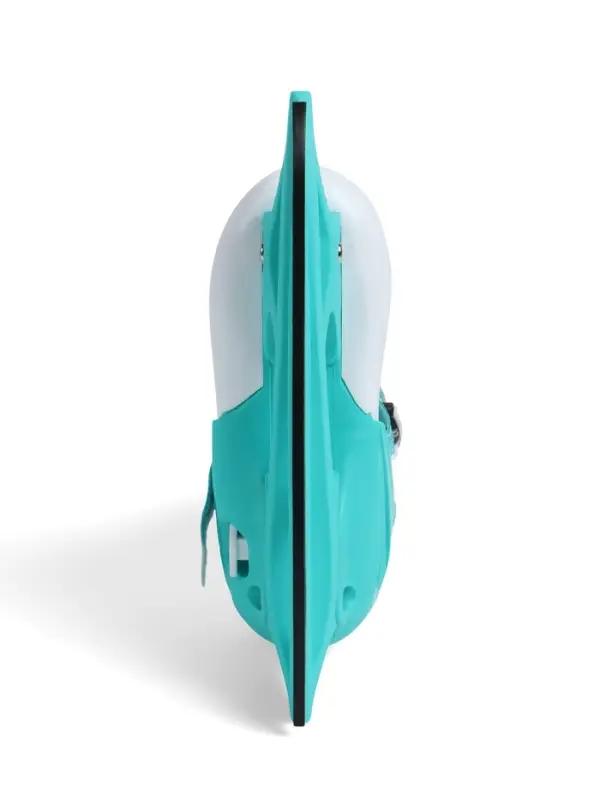 Коньки раздвижные BlackAqua, р. 35-38, для фитнеса, мятные, оранжевые