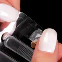 Полоски под ремешки, на клеевой основе, набор - 4 шт., силиконовые, 9.5&times;0.7 см., прозрачные