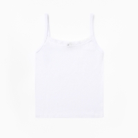 Майка женская, цвет белый, р-р 48 Майка женская, цвет белый, р-р 48