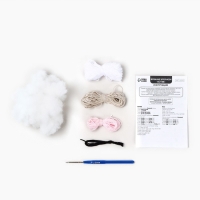 Набор для вязания крючком. Амигуруми: мягкая игрушка своими руками &laquo;Котик&raquo;, 8 см