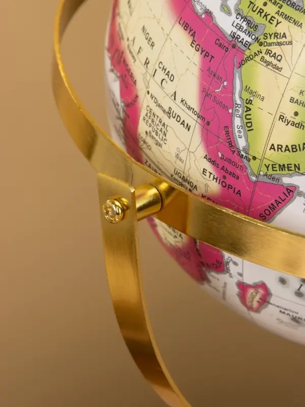 Глобус сувенирный, 23&times;27&times;35 см, подставка металл