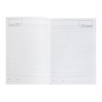 Ежедневник недатированный А5, 128 листов "СИНИЙ", твёрдая обложка, глянцевая ламинация