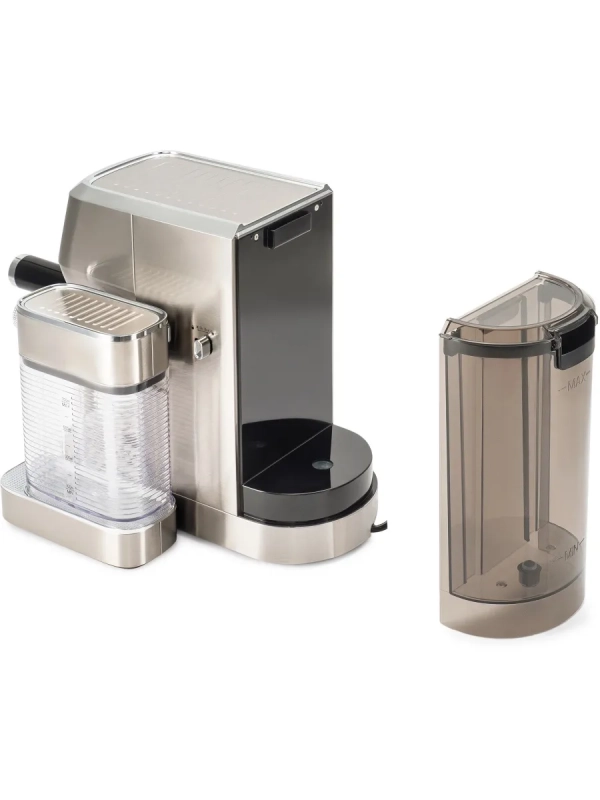 Кофеварка рожковая HEM-9999 серебристый