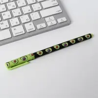 Ручка шариковая синяя паста 0.7 мм с колпачком &laquo;Будни авокато&raquo; пластик софт-тач, цена за 1шт