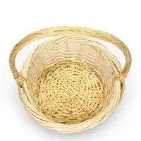 Набор корзин 3 шт, 36х36х14, 30х30х13, 23х23х7  лоза белый