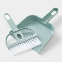 Набор для уборки мини: совок, щетка 19х12 см