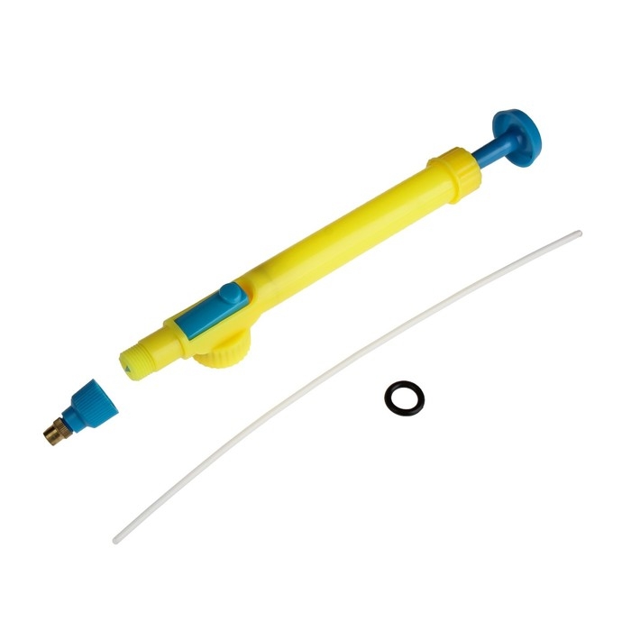 Опрыскиватель ручной, длина 29 см, резьба под пульверизатор/бутылку, пластик