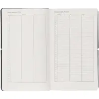 Ежедневник Nubuk, недатированный, светло-серый