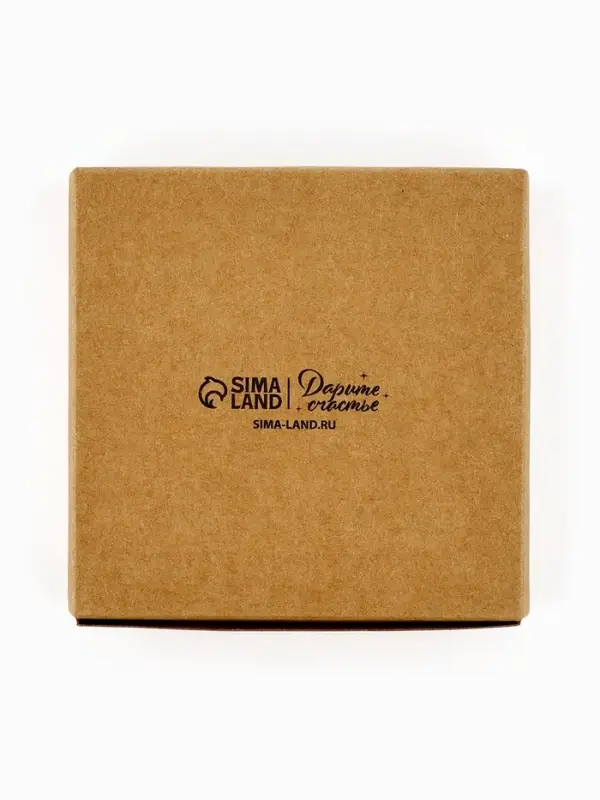 Коробка под бижутерию с окном &laquo;Звезда&raquo;, 7.5 х 7.5 х 3 см