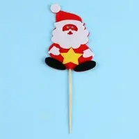 Топпер новогодний для торта &laquo;Дед Мороз&raquo;, 18 см