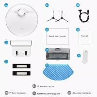 Робот-пылесос с сухой и влажной уборкой VCR M7, Wi-Fi, Lidar