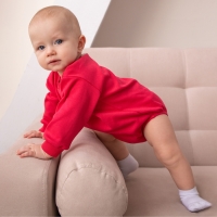 Свитшот-боди детский MINAKU цвет малиновый, рост 56-62 см Свитшот-боди детский MINAKU цвет малиновый, рост 56-62 см