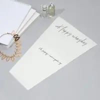 Пакет для цветов Happy everyday, белый, 28&times;13&times;44 см