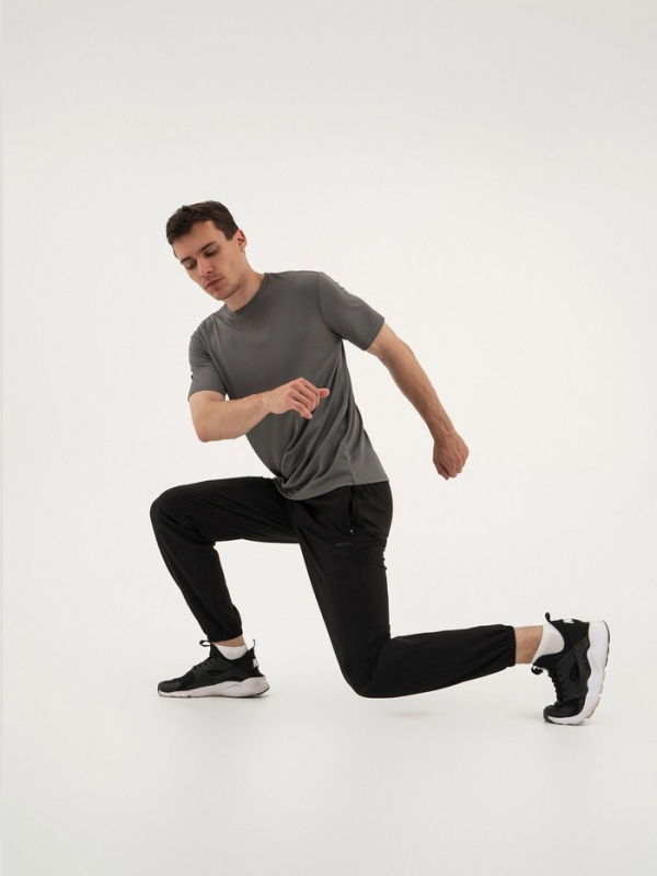 Брюки мужские Resport, р. 46, цвет чёрный, спортивные