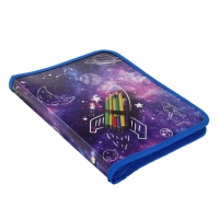 Папка для тетрадей А5, 180 х 230 х 25 мм, молния вокруг, пластиковая 0.5, ПМ-А5-04 Calligrata "Ракета" Папка для тетрадей А5, 180 х 230 х 25 мм, молния вокруг, пластиковая 0.5, ПМ-А5-04 Calligrata "Ракета"