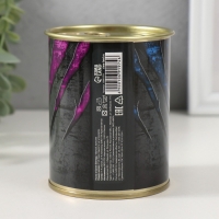 Подарочные носки в банке &laquo;Взгляд&raquo;, (внутри носки мужские, цвет чёрный)