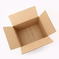 Коробка складная, бурая, для упаковки, хранения и переезда, 40&times;31&times;36 см