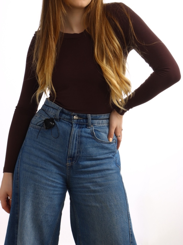 Портупея с кулоном &laquo;Сердечко&raquo;, трансформер, чёрная, 150 см