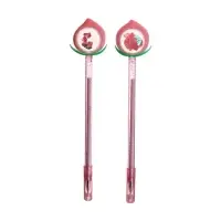 Ручка - прикол гелевая МИКС Блеск-клубничка (штрихкод на шт.)