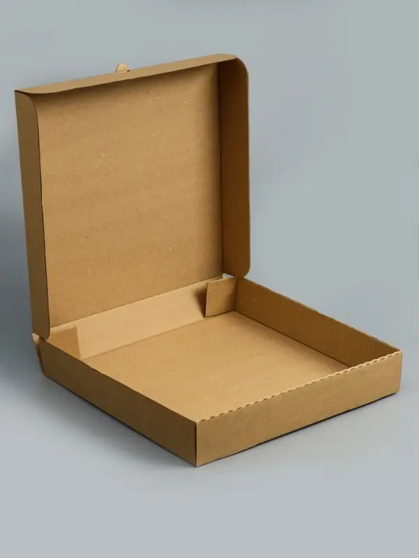 Упаковка для пиццы, бурая, 36 х 36 х 6 см