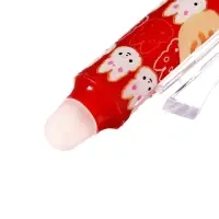 Ручка гелевая автомат СТИРАЕМЫЕ ЧЕРНИЛА, 0,5 мм, стержень синий, Мишка МИКС