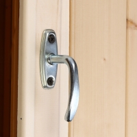 Окно, 40&times;50см, двойное стекло, тонированное, из липы