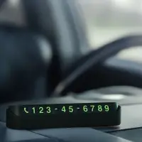 Парковочная визитка Litera, черная