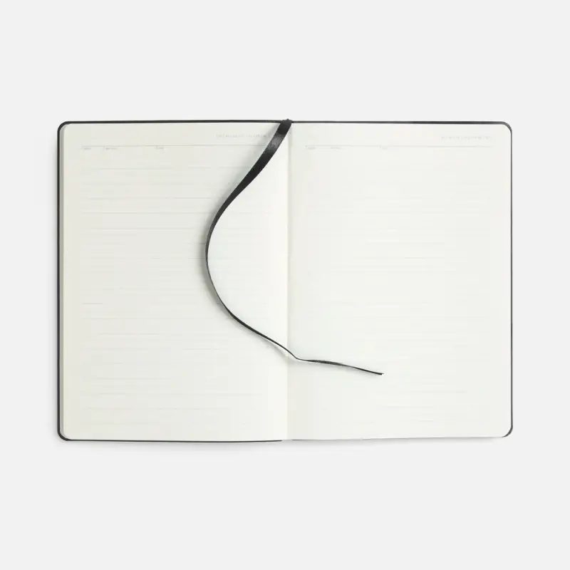 Ежедневник Vale New, недатированный, черный