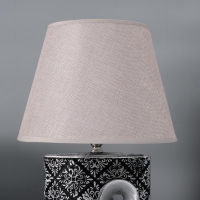 Настольная лампа с абажуром RISALUX &laquo;Данзе&raquo;, Е27, 40 Вт, 25&times;25&times;35 см
