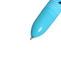 Ручка шариковая многоцветная, автоматическая &laquo;Фламинго&raquo; 6 цветов, МИКС (штрихкод на штуке)