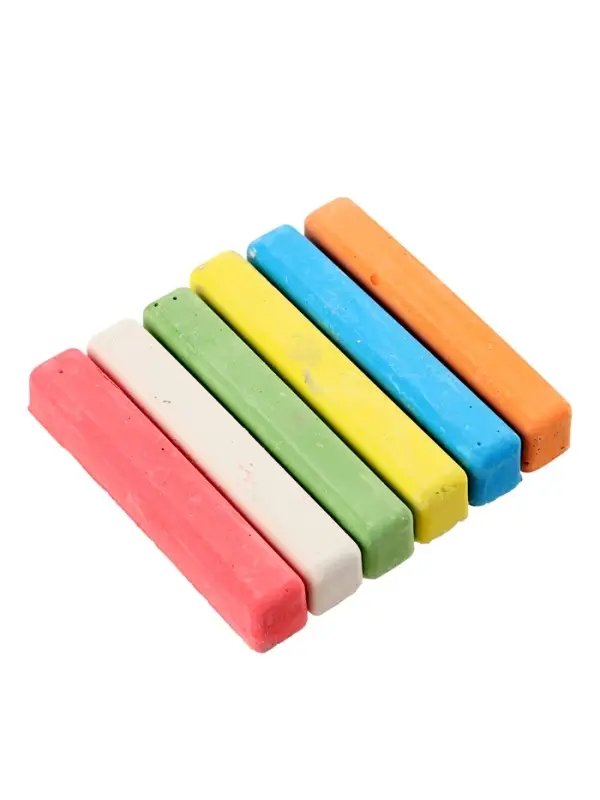 Мел цветной "My Game" 6 шт, 1,2х1,2 см, с европодвесом 76995